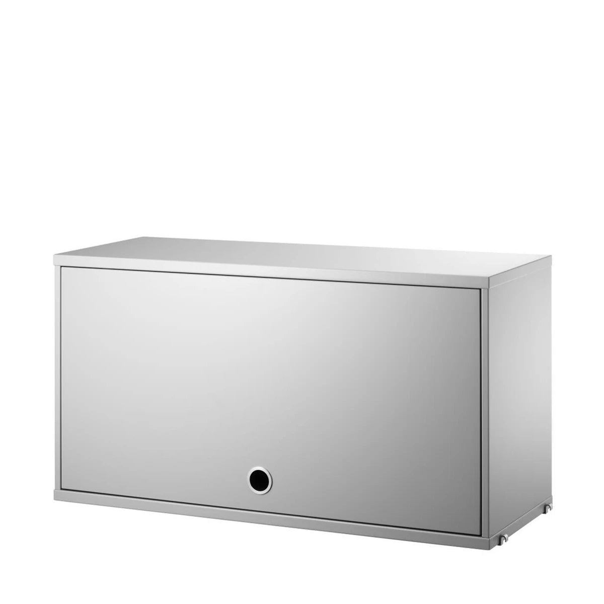 Cabinet with flip doors grey - view 1