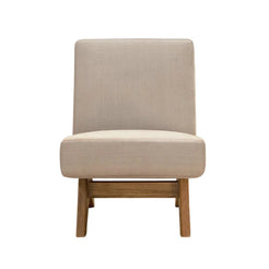 Upholstered Armless Chair - view 1