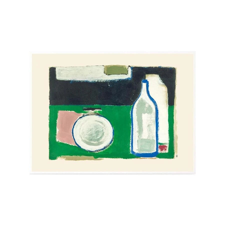 The Poster Club Max Ososki Marmo White Aluminum Frame 300 x 400 - view 1