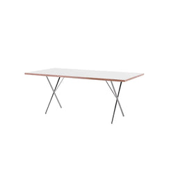 Nelson X-Leg Table (White) - view 1