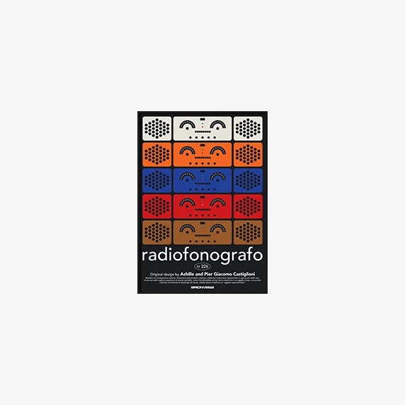 Radiophonografo rr 226 Poster All A3 - Black Wood Frame - view 1