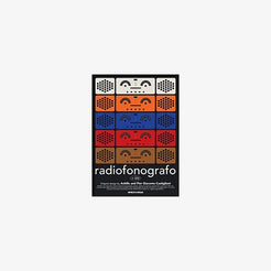 Radiophonografo rr 226 Poster All A3 - Black Wood Frame - view 1
