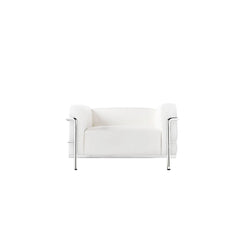 3 Fauteuil Grand Confort, Grand Modèle Armchair (Bianco, Feather) - view 1