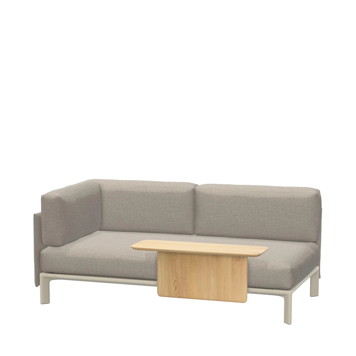 Anagram Sofa 90 x 180 Savana-Sand Melange - view 1