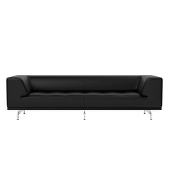 Delphi Sofa 4511 Aluminum/Trace Black - view 1