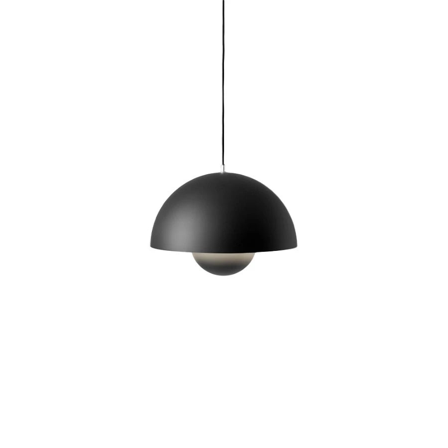Flowerpot Pendant VP7 Matt Black - view 1