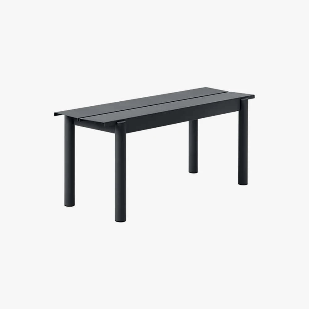 Linear Steel Bench - view 1