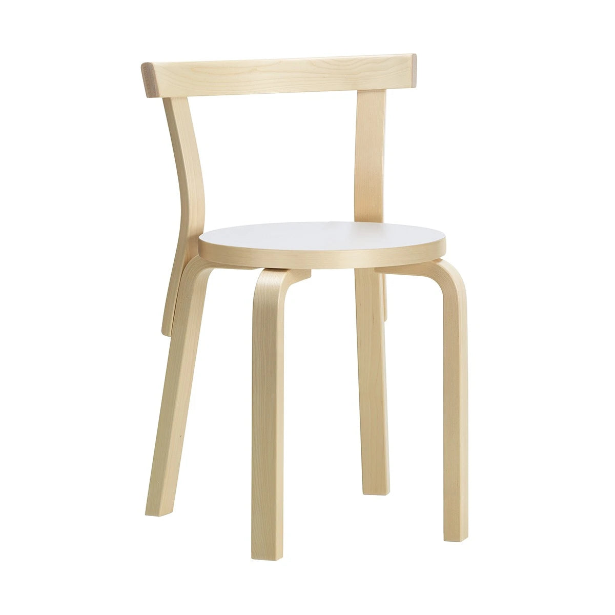 Chair 68 2 Heights White-Birch - view 1