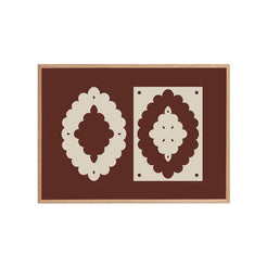 Lace No.151 Wood Frame 297 x 420 - view 1