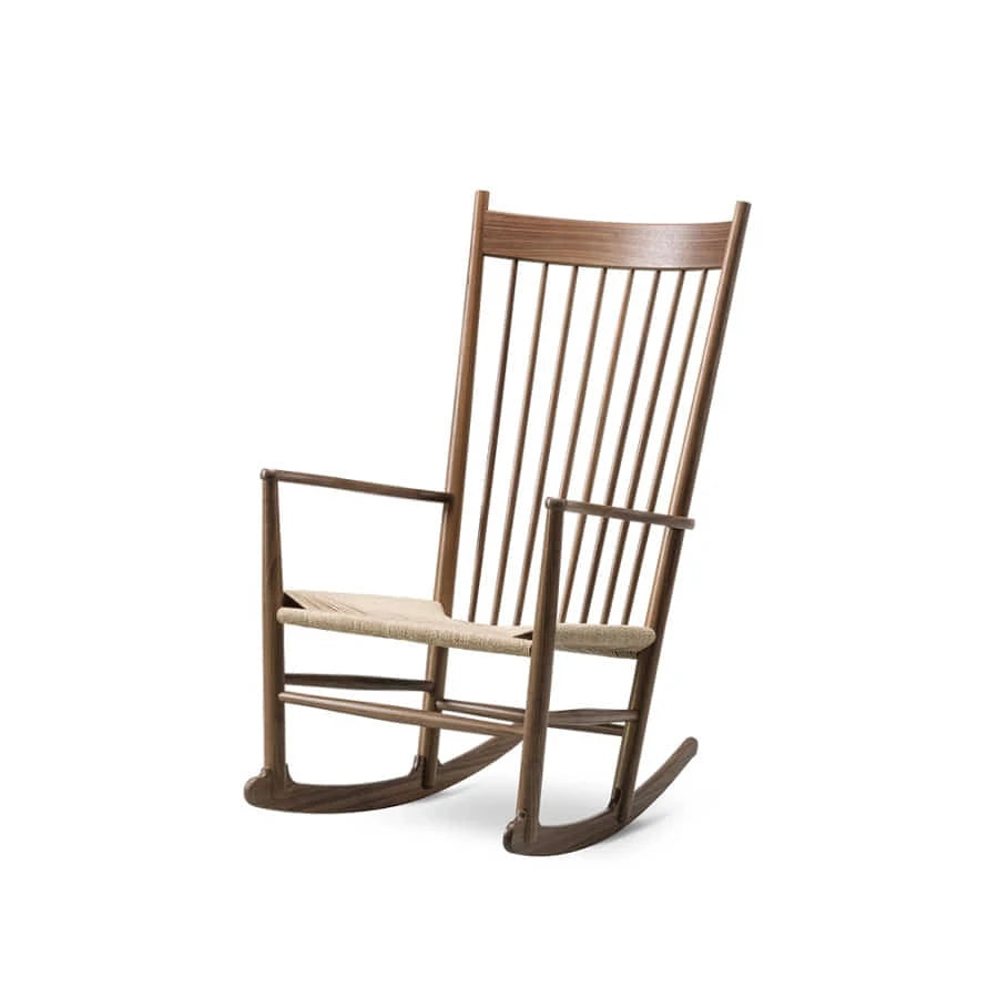 J16 Rocking Lounge Chair Walnut Oiled - view 1