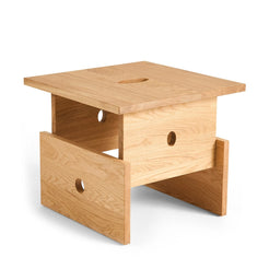 Wood Box Coffee Table Oak - view 1