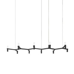 Crown Plana Linea 10 Black Ceiling Lamp - view 1