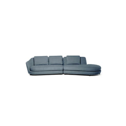 Duo Sofa - Composition 1 / SC 254 Steel Blue - view 1