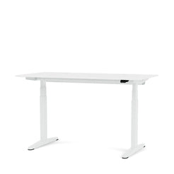 Hilow 3 Work Desk 140 x 70 Snow Top-Snow Leg - view 1