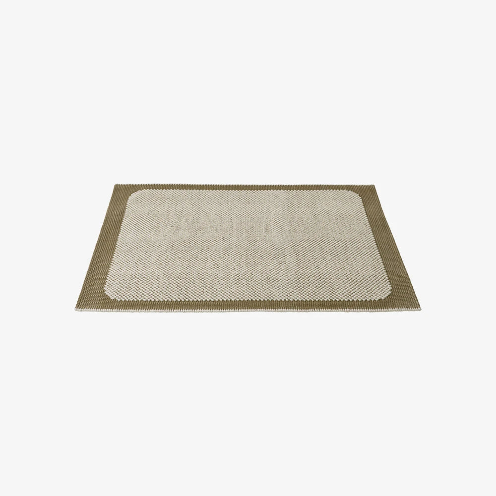 PEBBLE RUG 170 x 240 BROWN GREEN - view 1