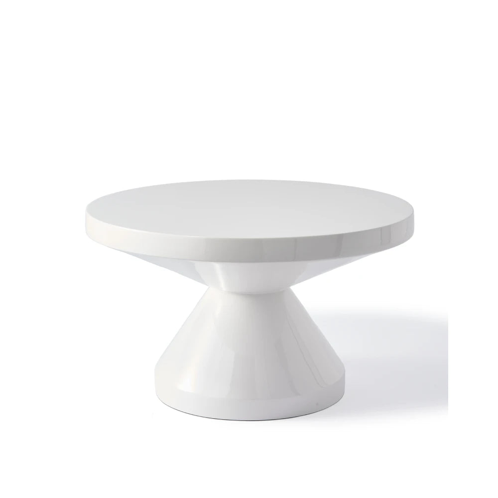 Zig Zag White Coffee Table - view 1