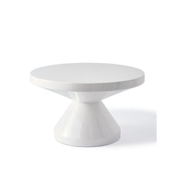 Zig Zag White Coffee Table - view 1