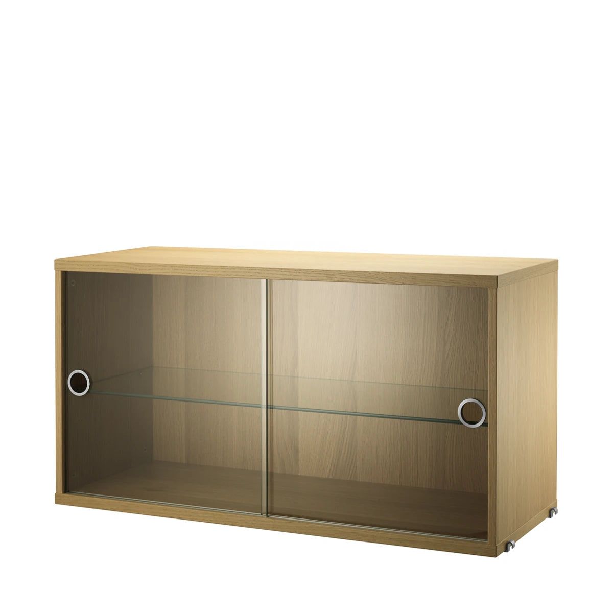 Display Cabinet Oak - view 1