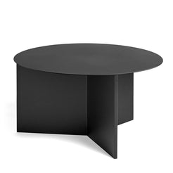 Slit Table Round XL metal Black - view 1