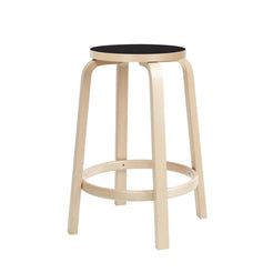 Stool 64 Black-Birch - view 1