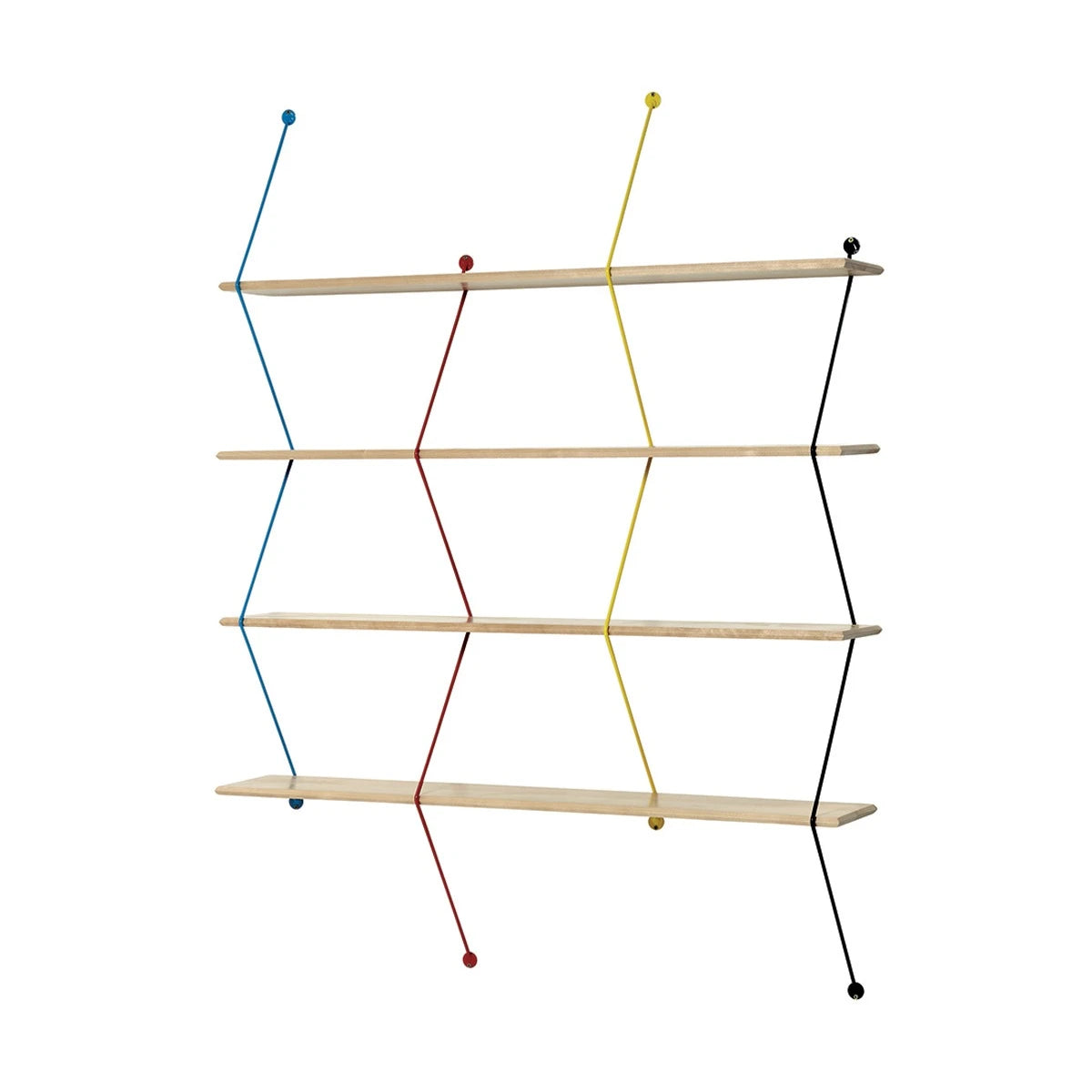 Climb Shelf 120 Beechwood/Color - view 1