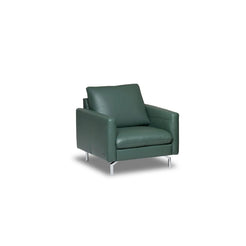 Primura Leather Minimal 1-Seater Sofa - view 1