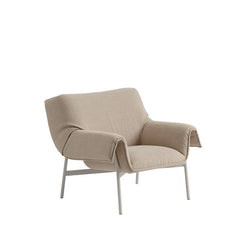 Wrap Lounge Chair Grey/Ecriture240 - view 1