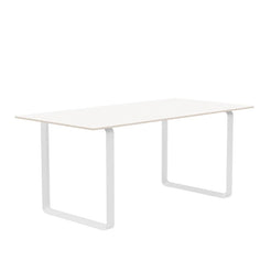70/70 Dining Table White - view 1