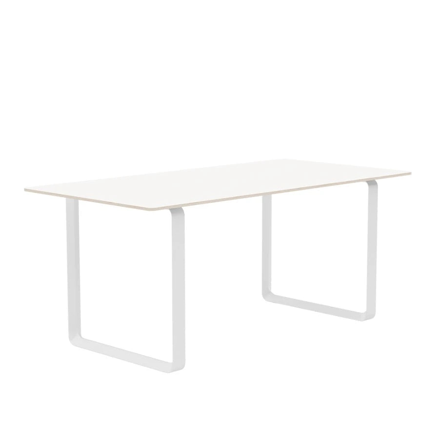 70/70 Dining Table White - view 1
