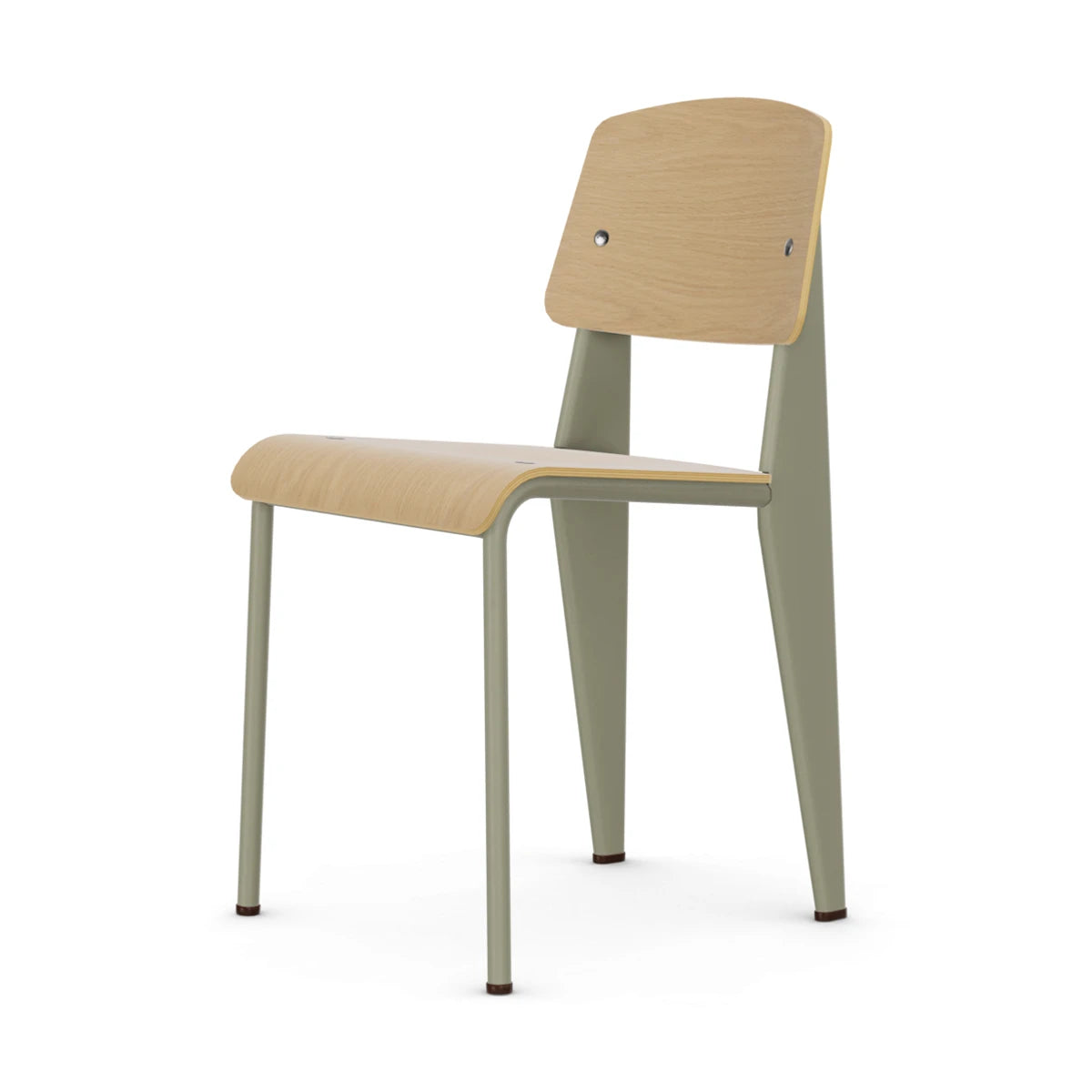 Standard Chair natural oak-gris vermeer - view 1