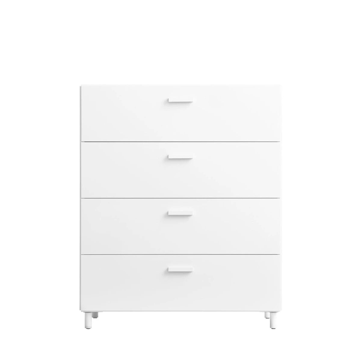 Relief Chest of drawers wide white - leg - view 1