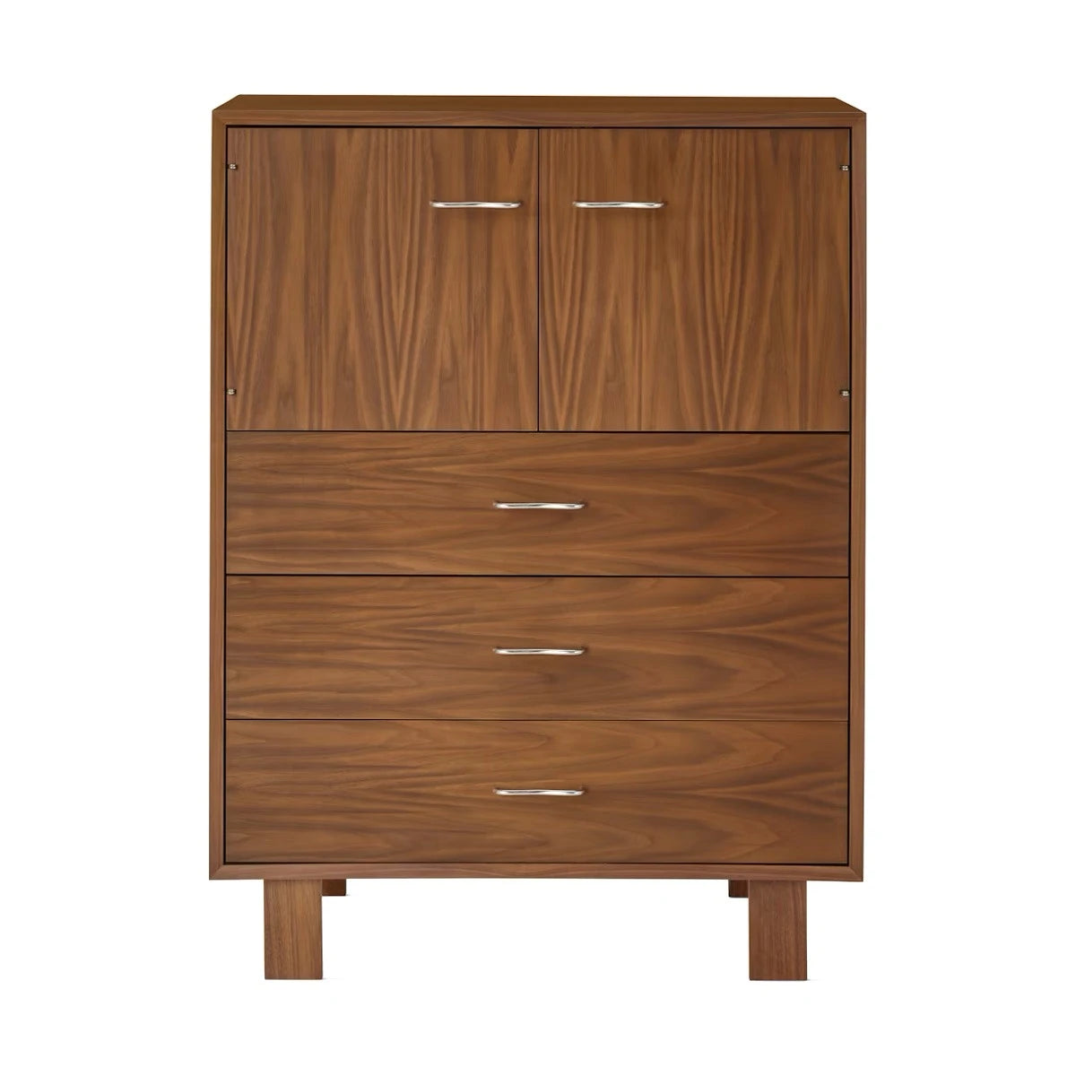 Nelson Basic Cabinet Series - Console 2 Doors, 3 Drawers Walnut - view 1