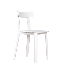 All Plastic Chair White Dining Chair - view 1