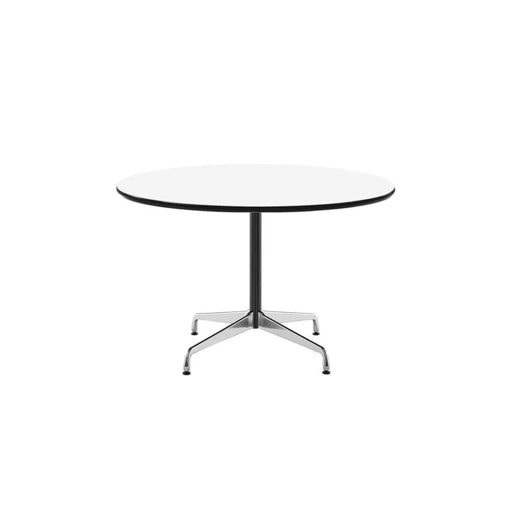Eames Conference Table Black Edge Round (121) - view 1