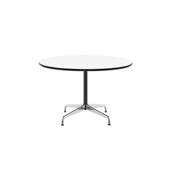 Eames Conference Table Black Edge Round (121) - view 1