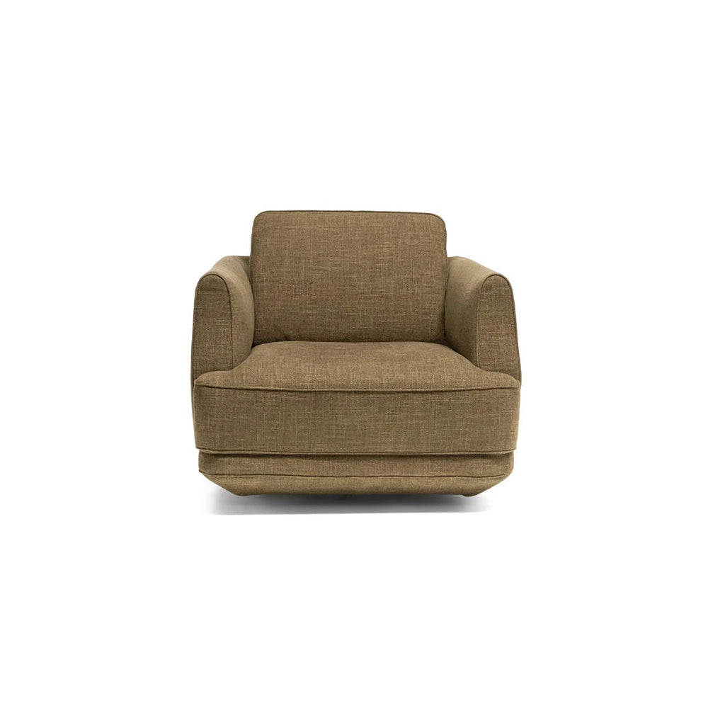 Carter Moss Green Swivel Armchair - view 1