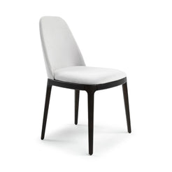 Nirvana Cold White Dining Chair - view 1