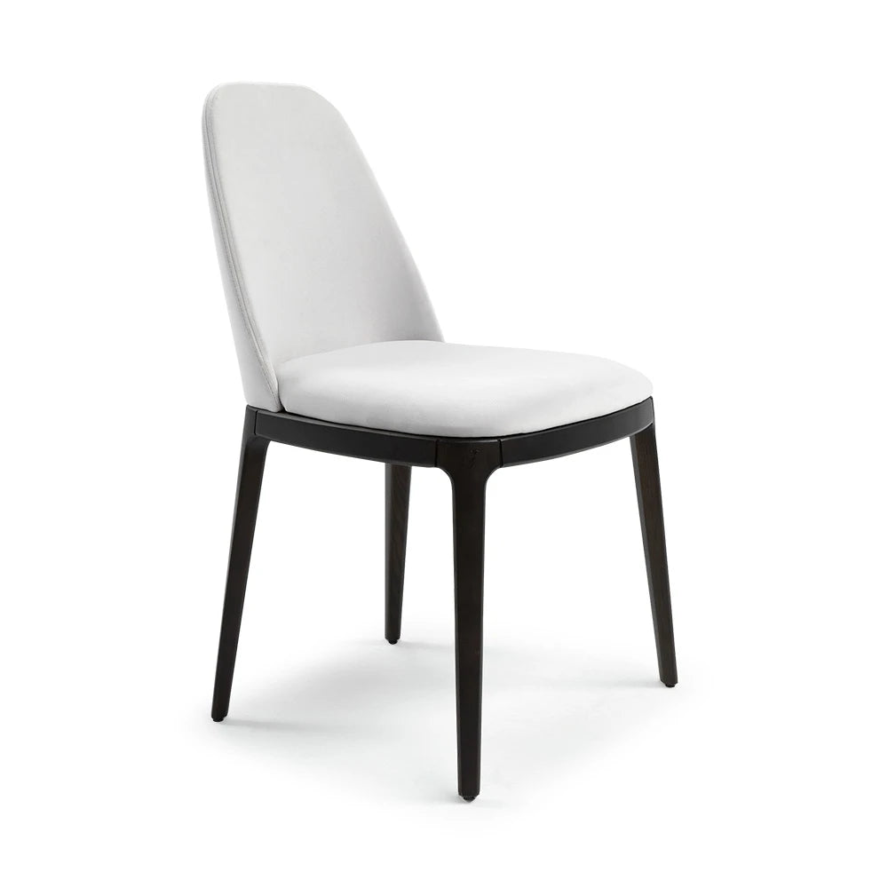 Nirvana Cold White Dining Chair - view 1