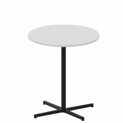 Soft Work Table Soft Light Melamine 630 710h Round Table - view 1