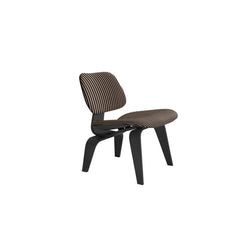 Eames Molded Plywood Lounge Chair, Wood Base (toostripe/ebony) - view 1