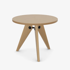 Gueridon Table 90 Solid Natural Oak - view 1