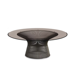 Platner Brown Coffee Table - view 1