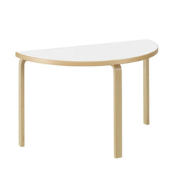 Aalto Table 95 White HPL-Birch - view 1