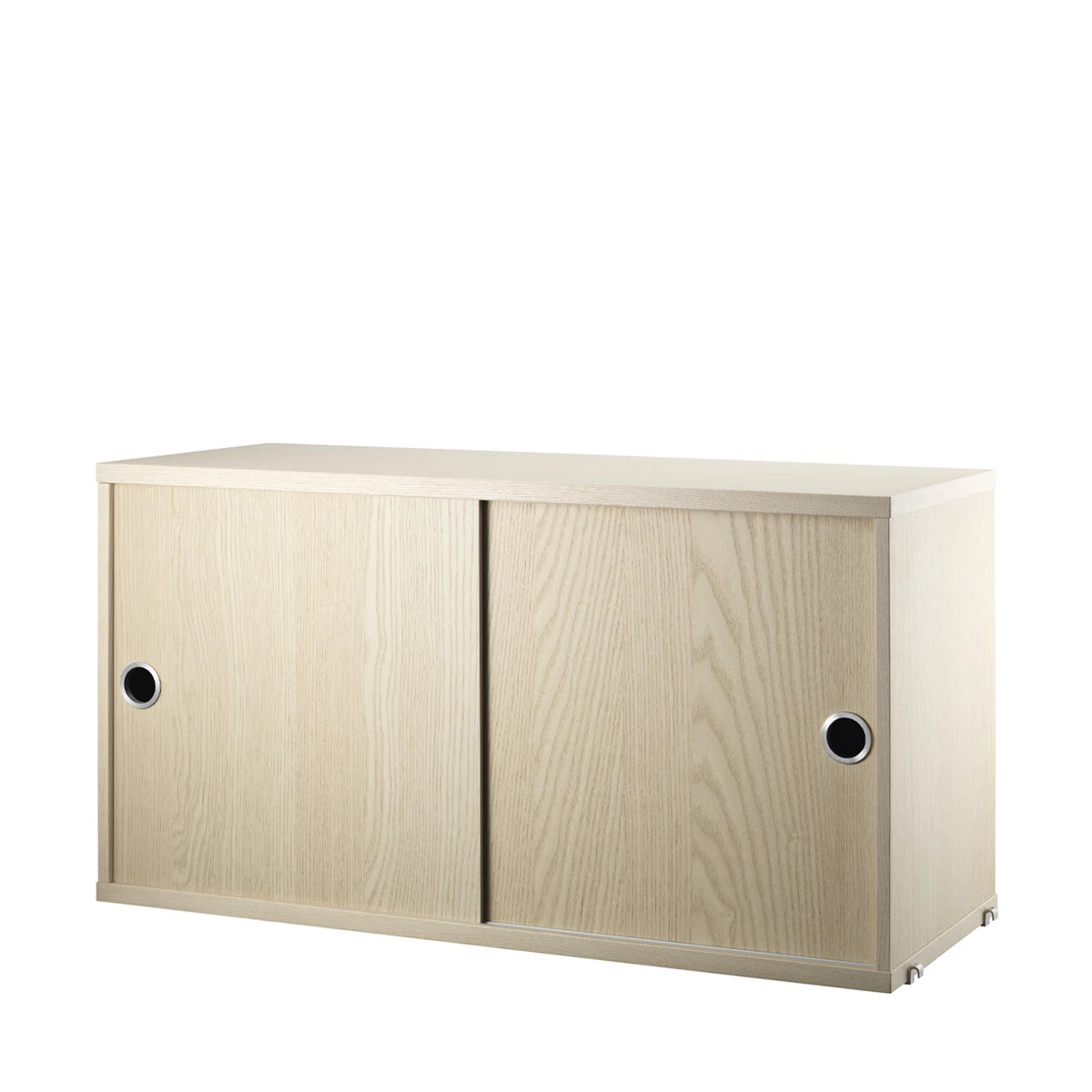 Cabinet with Sliding Doors Ash - view 1