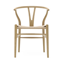 CH24 Wishbone Chair Oak Soap Natural Paper Cord - view 1