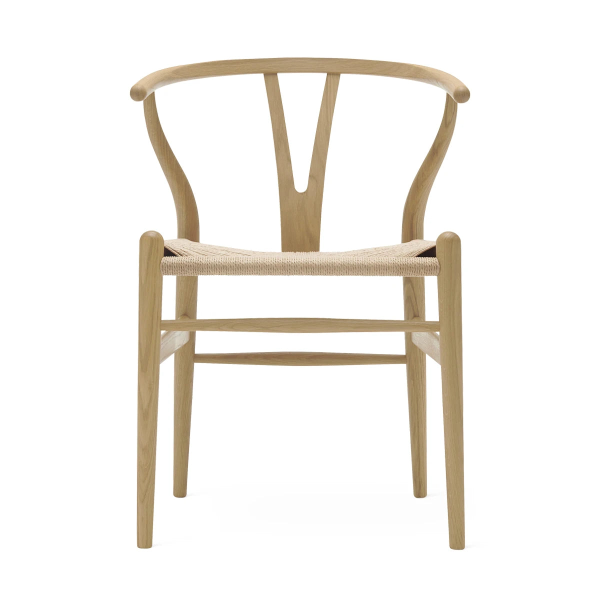 CH24 Wishbone Chair Oak Soap Natural Paper Cord - view 1