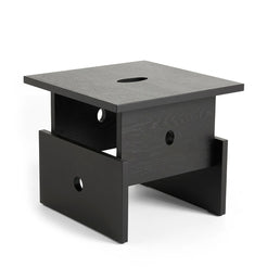 Wood Box Coffee Table Black - view 1