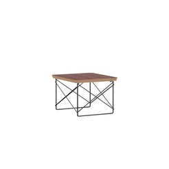 Eames Wire Base Low Table (Walnut/Black) - view 1