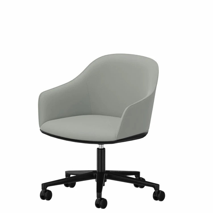 Softshell Arm Chair 5 Star Light Grey Sierra Grey Basic Dark Office Chair - view 1