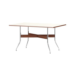Nelson Rectangular Dining Table 137 x 91 cm - White - view 1